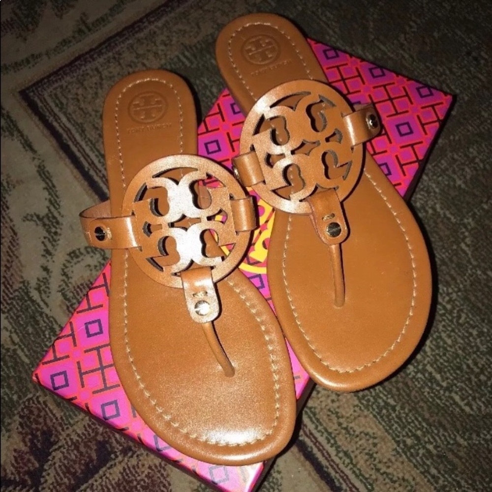 SOLD Tory Burch Miller Brown Sandal 8.5